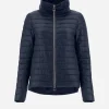 Fashion Bomberjacke Aus Nylon Ultralight & New Techno Taft Kurze Daunenjacken