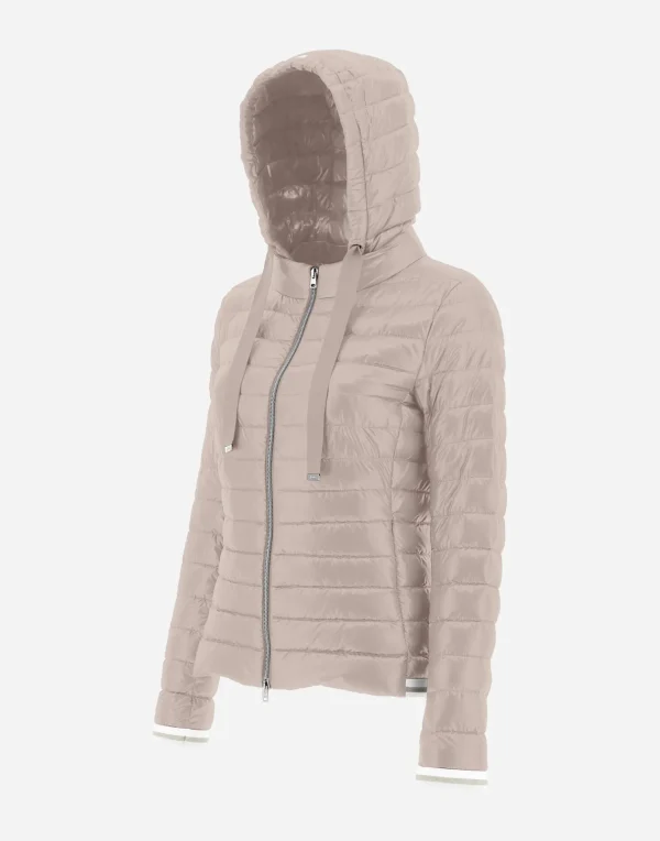 Shop Bomberjacke Aus Nylon Ultralight Bomber Und Lurex Sweater Bomber