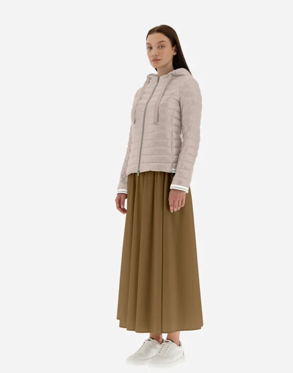 Shop Bomberjacke Aus Nylon Ultralight Bomber Und Lurex Sweater Bomber