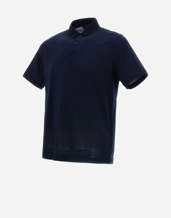 Best Sale Poloshirt Aus Seidenjersey T-Shirt & Polo-Shirts