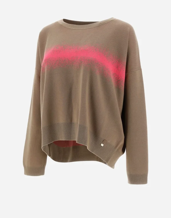 Outlet Pullover Aus Spray Knit Pullover & Strickjacken