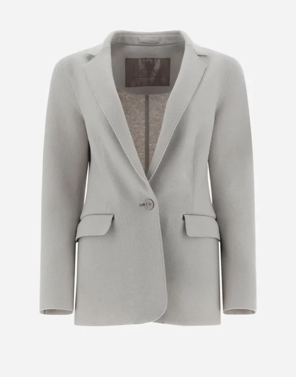 Cheap Resort Blazer Aus Light Boiled Wool Blazers