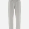 New Resort Hose Aus Boiled Wool Jersey Hosen