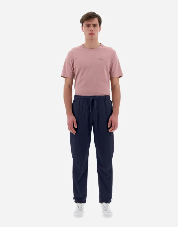 Outlet Resort Hose Aus Light Nylon Stretch Hosen