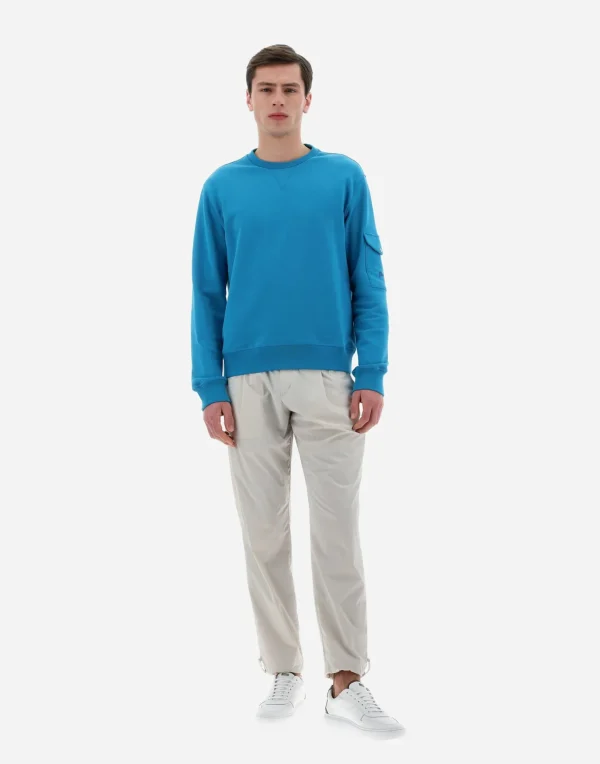 Outlet Resort Sweatshirt Aus Cotton Sweater Sweatshirts & Strickjacken