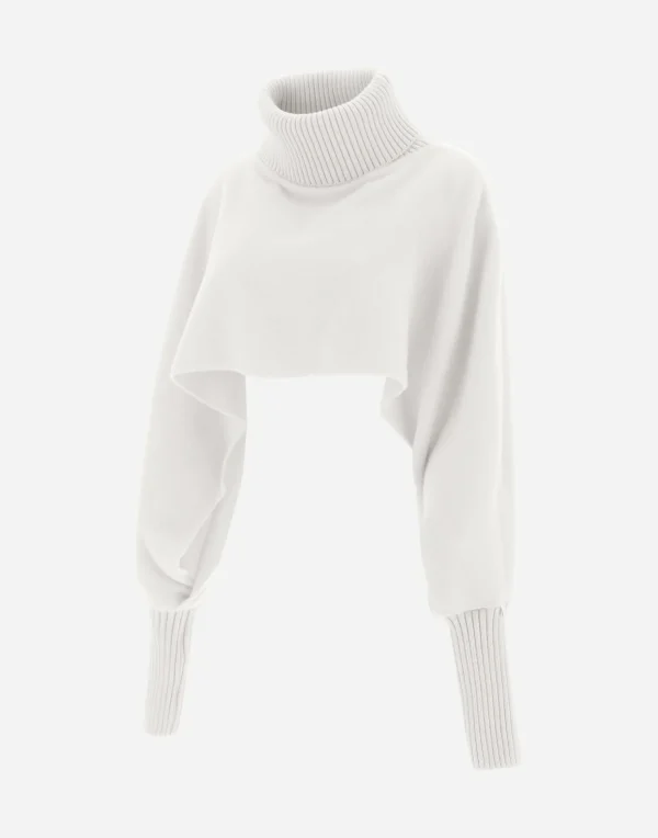 Store Soft Poncho Resort Cropped Jacken