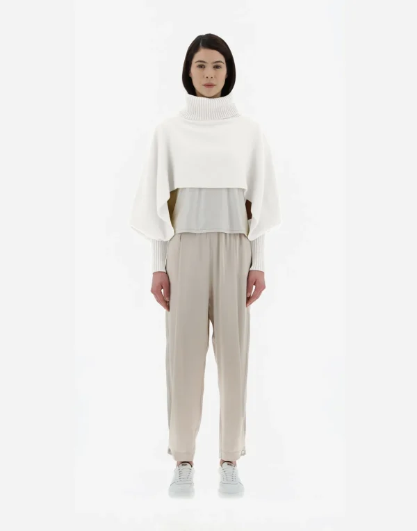 Store Soft Poncho Resort Cropped Jacken