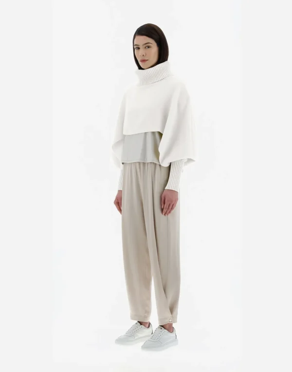 Store Soft Poncho Resort Cropped Jacken