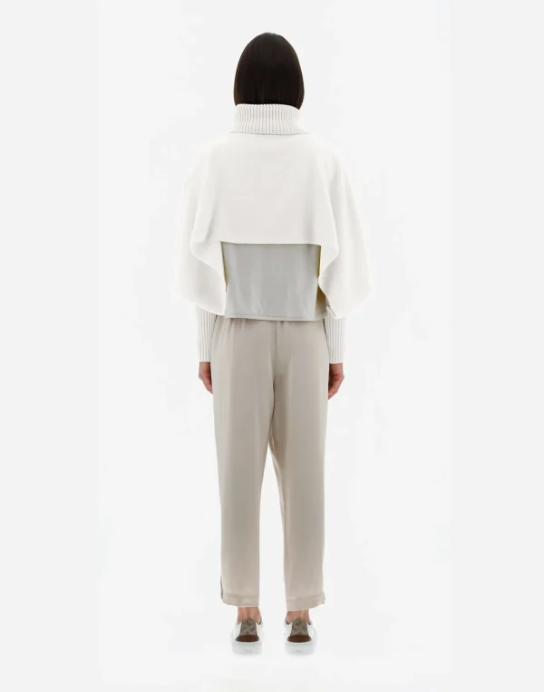 Store Soft Poncho Resort Cropped Jacken