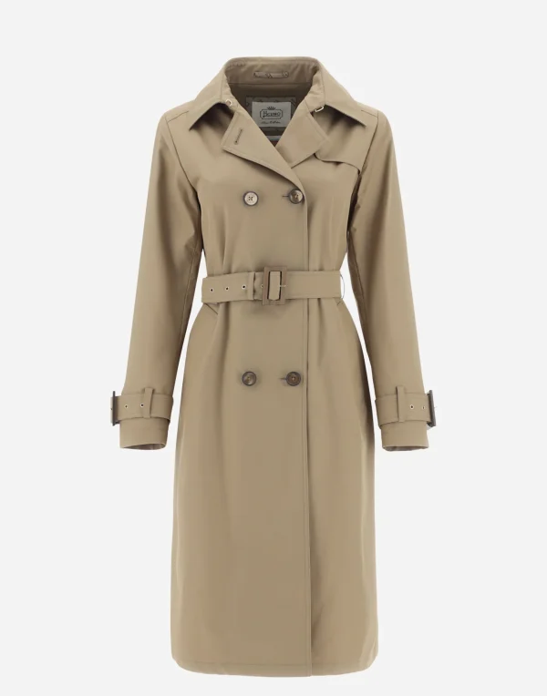 Shop Trenchcoat Aus Delon & Monogram Mäntel & Trenchcoats