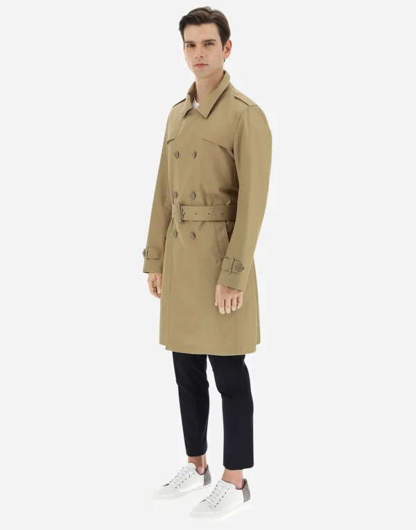 Best Sale Trenchcoat Aus Delon & Monogram Mäntel & Trenchcoats