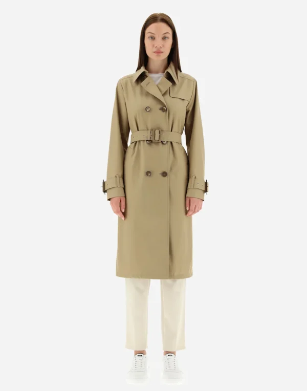 Shop Trenchcoat Aus Delon & Monogram Mäntel & Trenchcoats