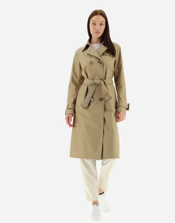 Shop Trenchcoat Aus Delon & Monogram Mäntel & Trenchcoats