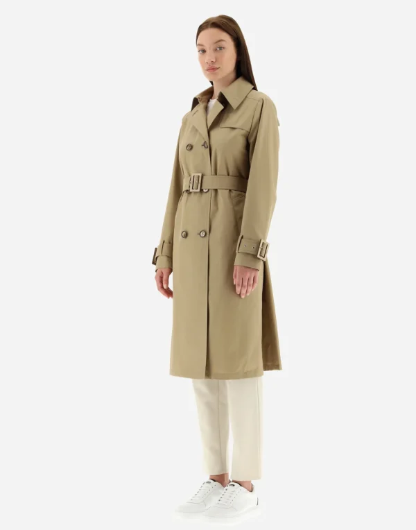 Shop Trenchcoat Aus Delon & Monogram Mäntel & Trenchcoats