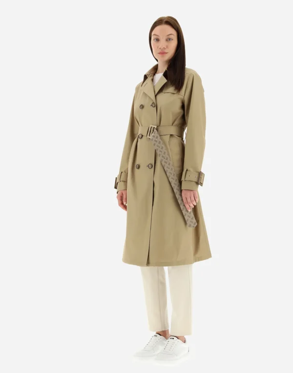 Shop Trenchcoat Aus Delon & Monogram Mäntel & Trenchcoats