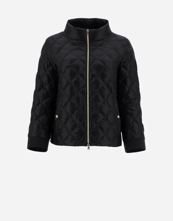 Discount Ultraleichte Bomberjacke Mit Rautensteppmuster Bomber